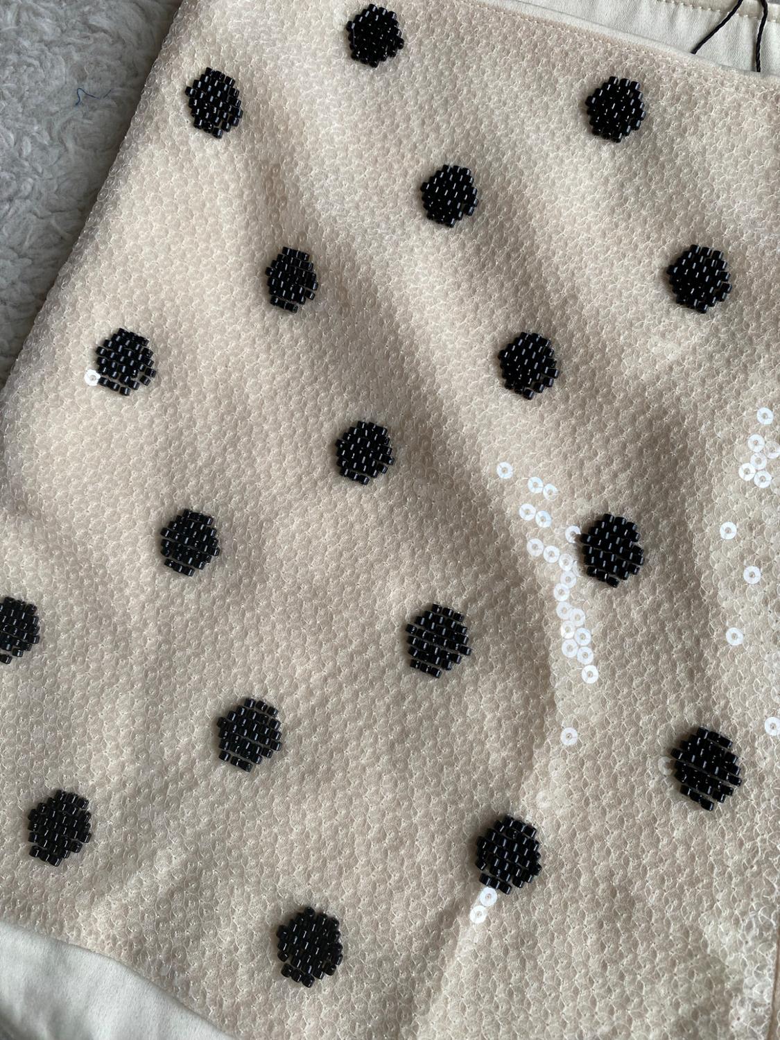 SEQUIN DOT MINI SHORTS - Image 2