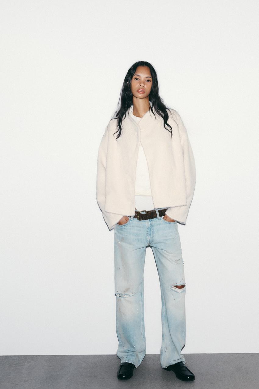 bibiy フェイクファージャケットコート epine ユニクロ zara gu 