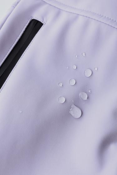 COMBINAISON DOUDOUNE CAPUCHE DÉTACHABLE COUPE-VENT ET RÉSISTANTE À L'EAU SYSTÈME RECCO® COLLECTION SKI - Mauve clair de Zara - Image 7