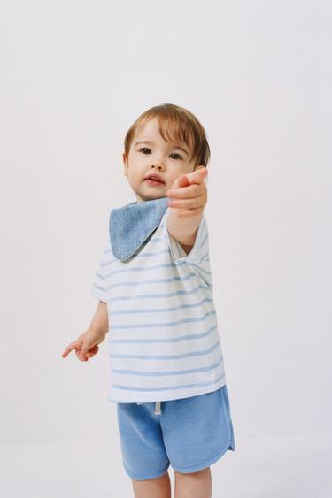 ОДНОТОННІ ШОРТИ - Блакитний Zara