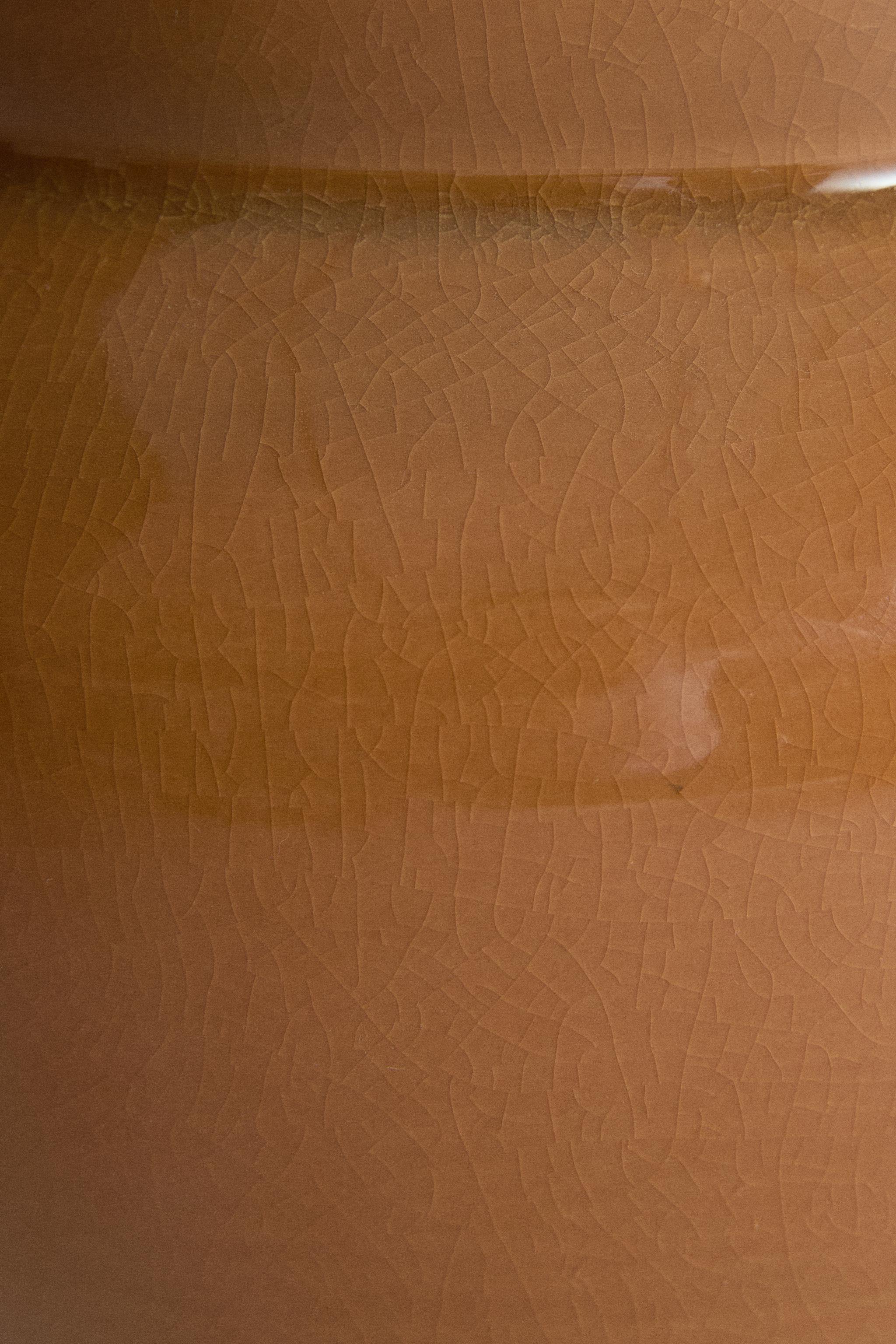 TERRACOTTA CERAMIC VASE