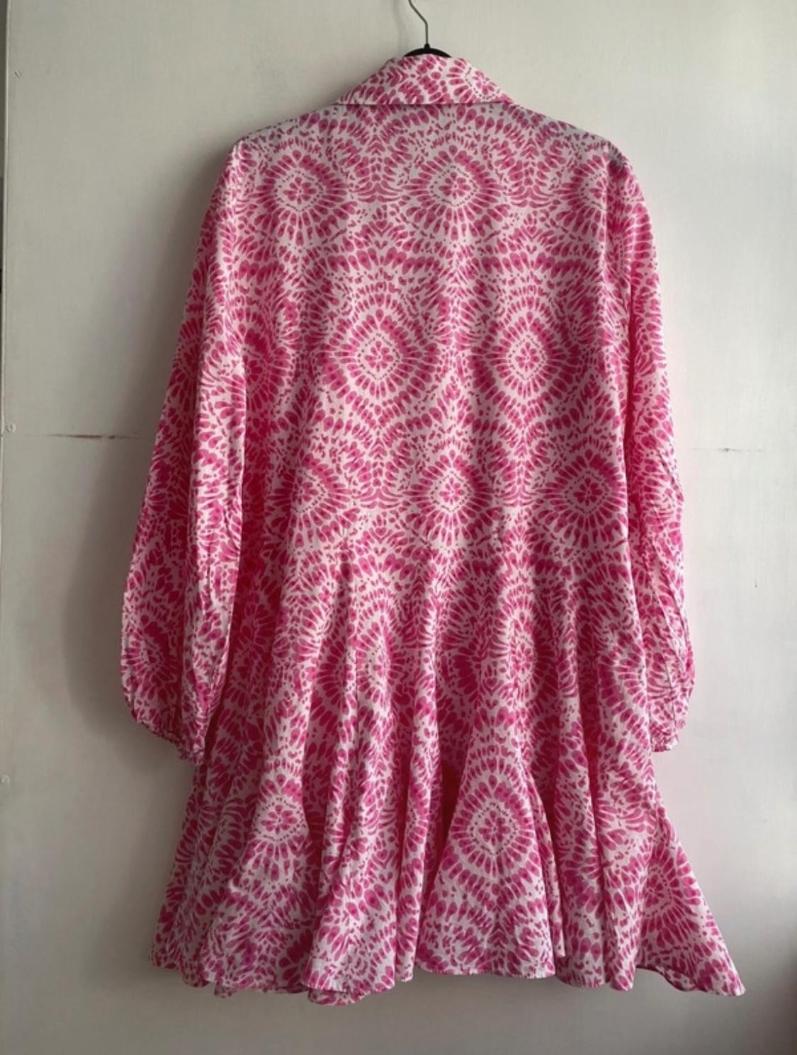 PRINTED MINI DRESS - Image 3