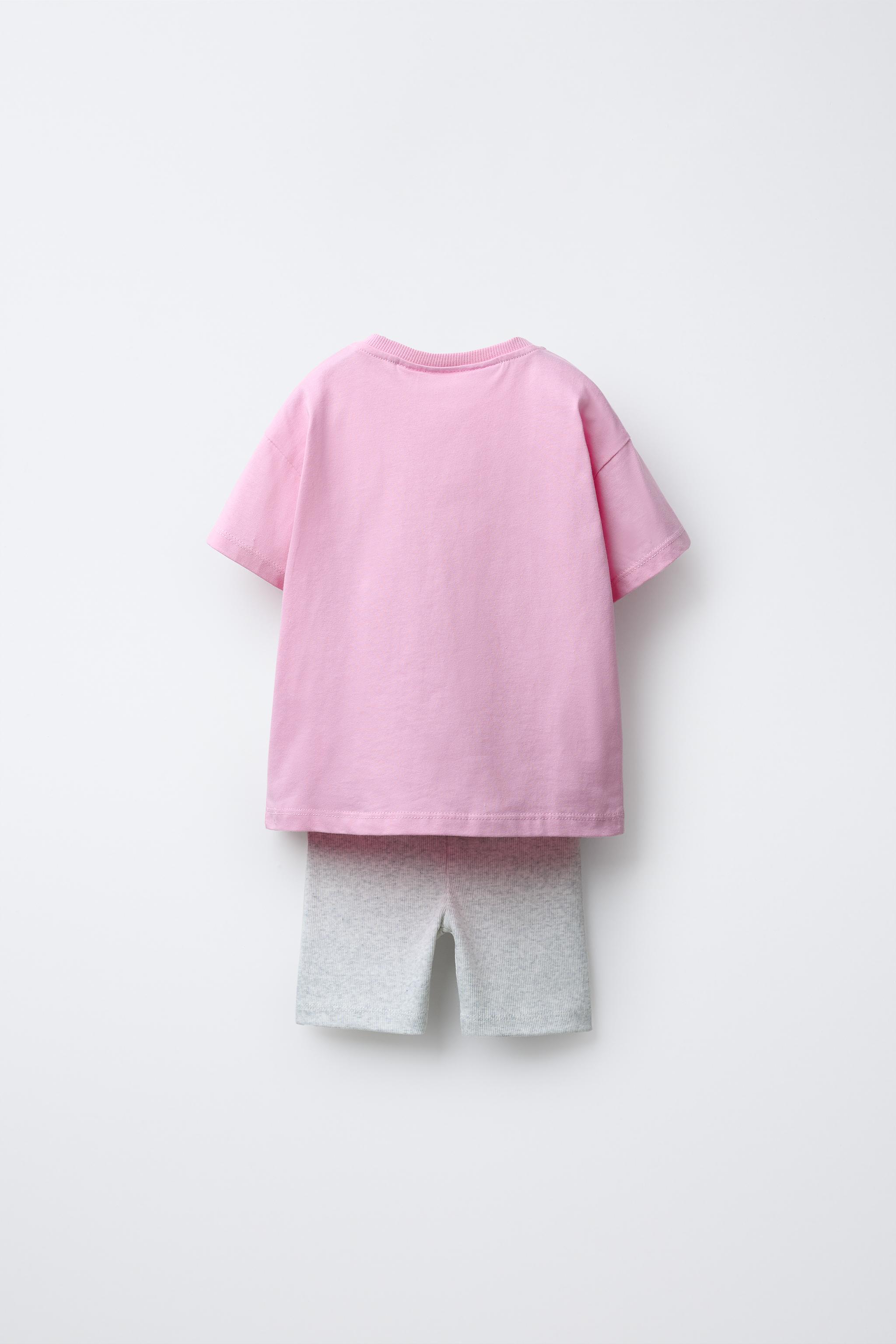 LILO & STITCH © DISNEY T-SHIRT AND BIKE SHORTS SET