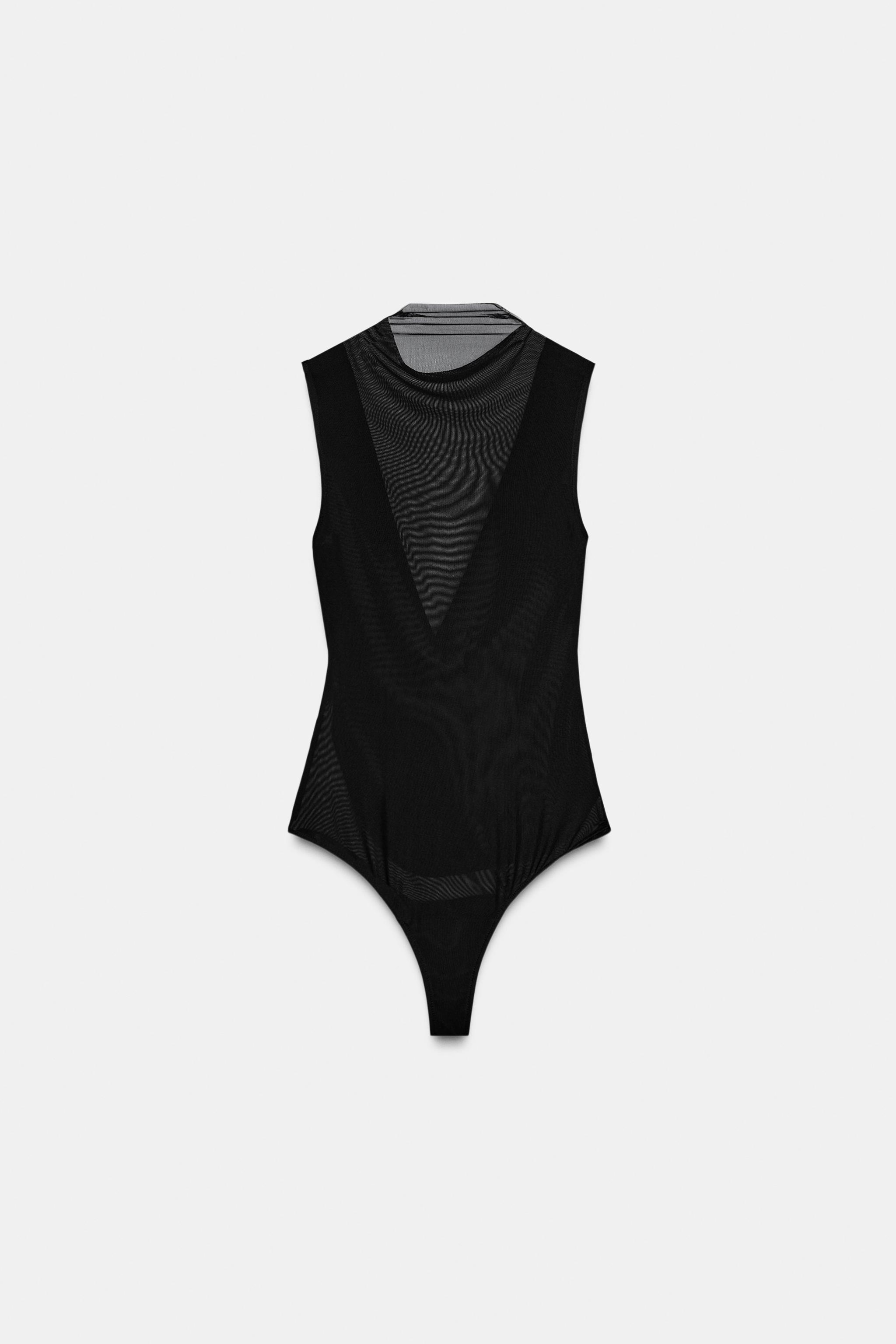 【8/31(日)迄❗️限定価格】 TULLE GATHERED BODYSUIT Grand Prix Dancewear, Ballroom dance Leotard style MHL8SXT