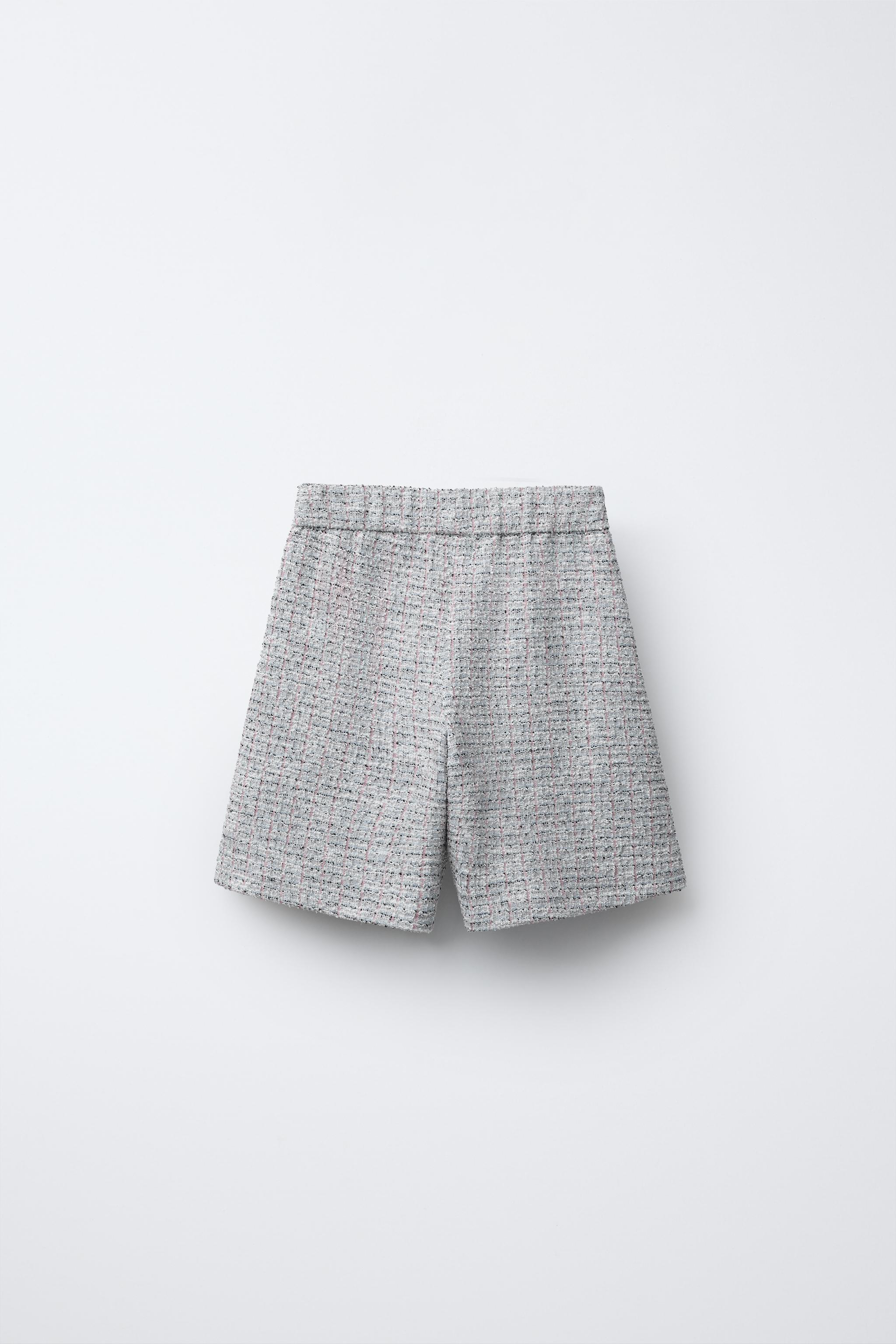 テクスチャー バミューダパンツ - ライトブルー | ZARA Japan / 日本