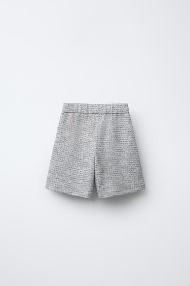 SHORT À TEXTURE - Bleu clair de Zara - Image 1