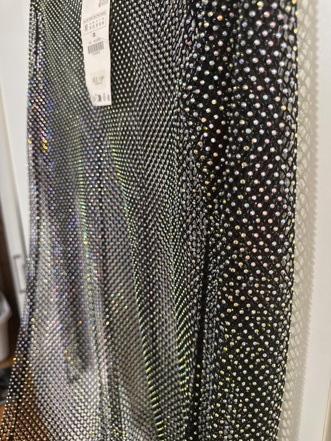 VESTIDO MIDI RED BRILLOS - Image 3