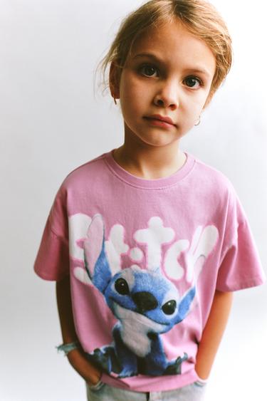CAMISETA ESTAMPADO LILO & STITCH © DISNEY - Rosado de Zara
