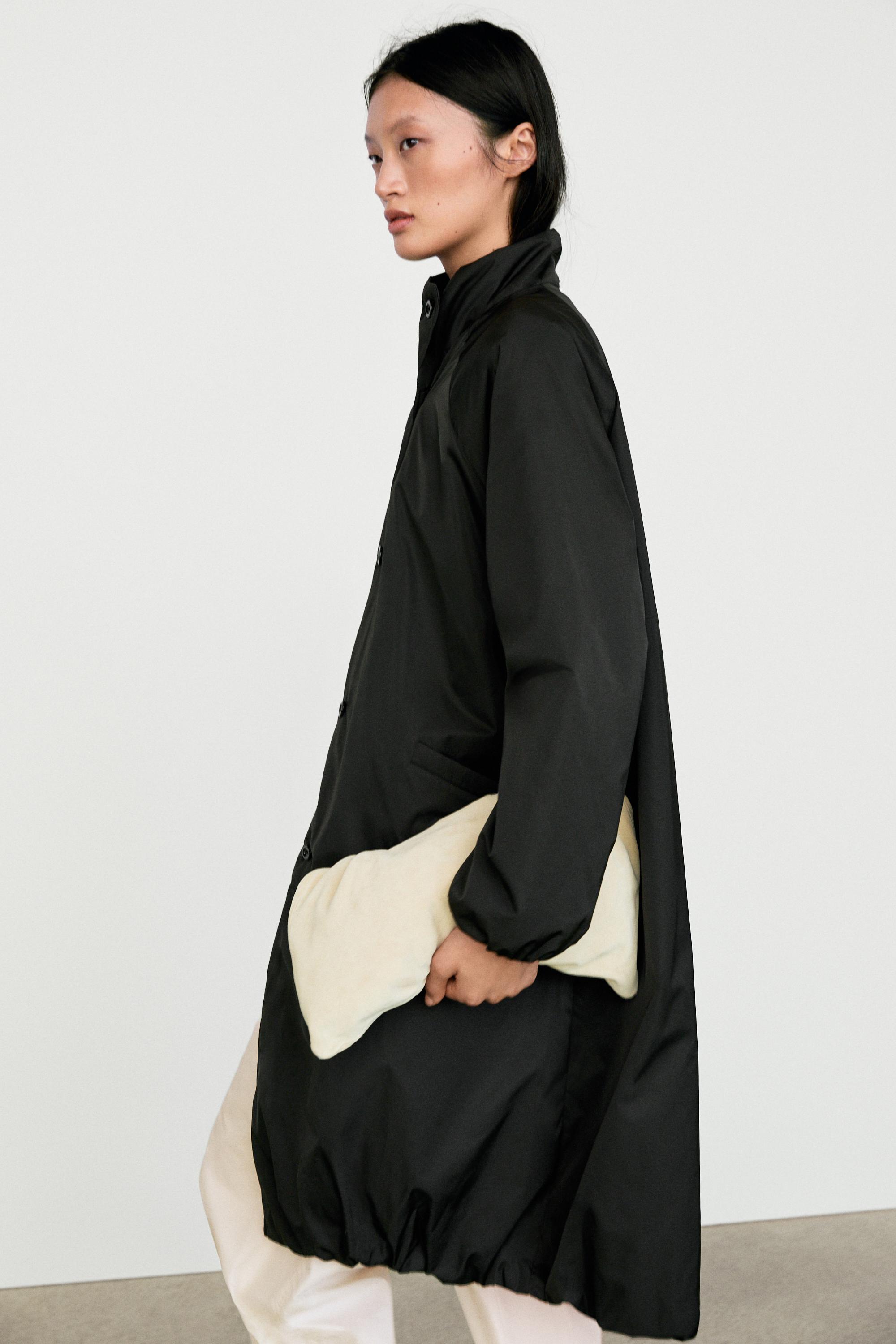 High neck puffer jacket