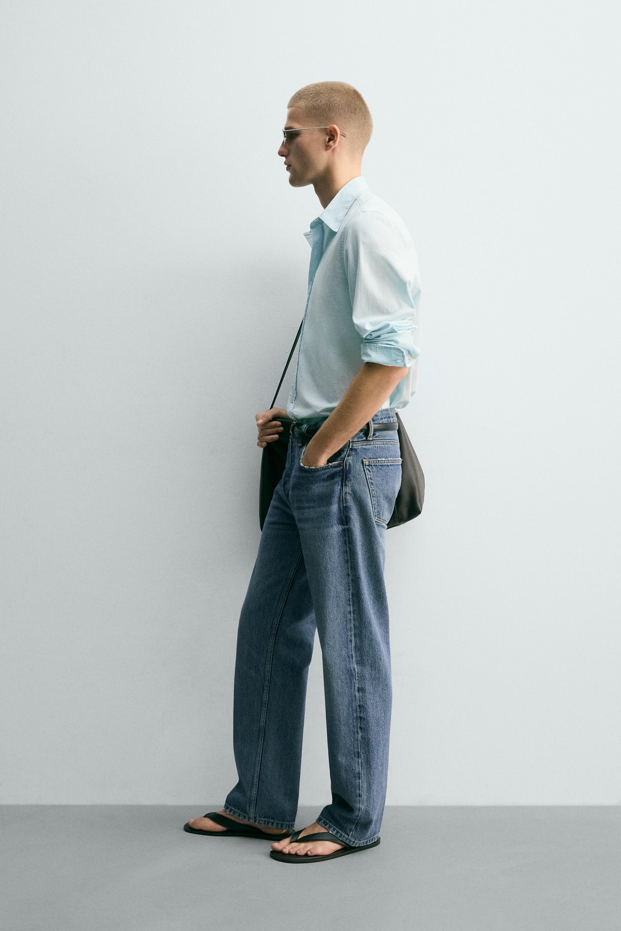 LIGHTWEIGHT COTTON DENIM SHIRT