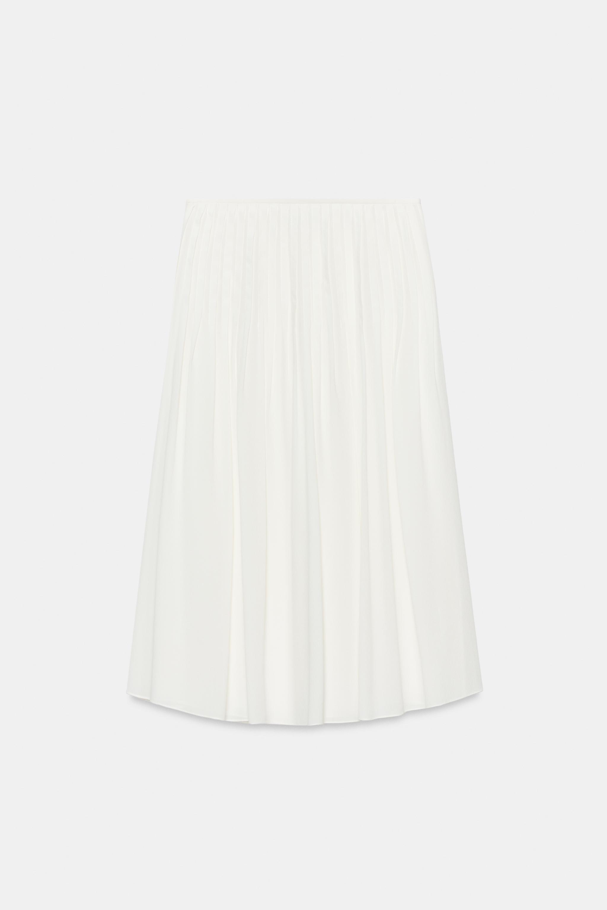 Женские юбки Zara ZW COLLECTION PLEATED SKIRT — фото 4