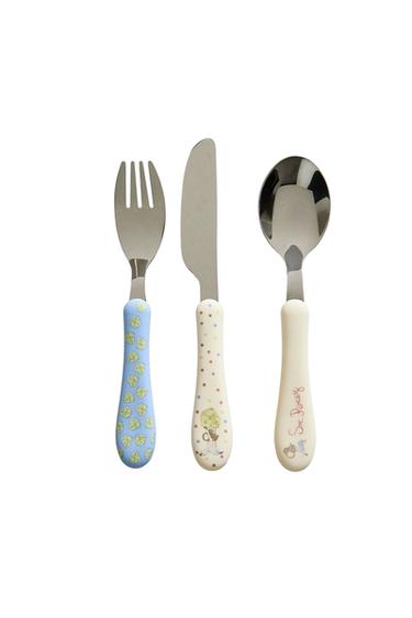 KIDS' CERAMIC TOOTH FAIRY CUTLERY SET - Multicoloured by Zara