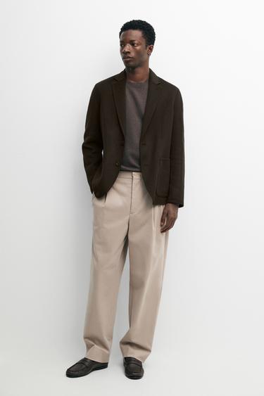 Zara Cotton blend darted pants - 211 - Image 0