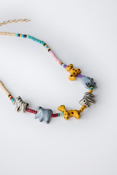 CASA LAWA © X ZARA KIDS ANIMAL NECKLACE - Multicoloured by Zara - Image 1
