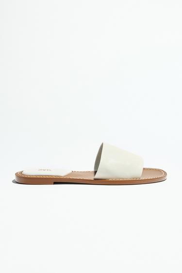 SOFT LEATHER VAMP - white by Zara