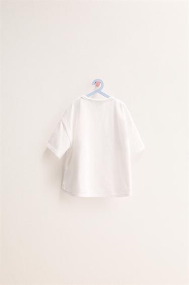 ZARA TIMELESS - PLAIN COTTON T-SHIRT - White by Zara - Image 1