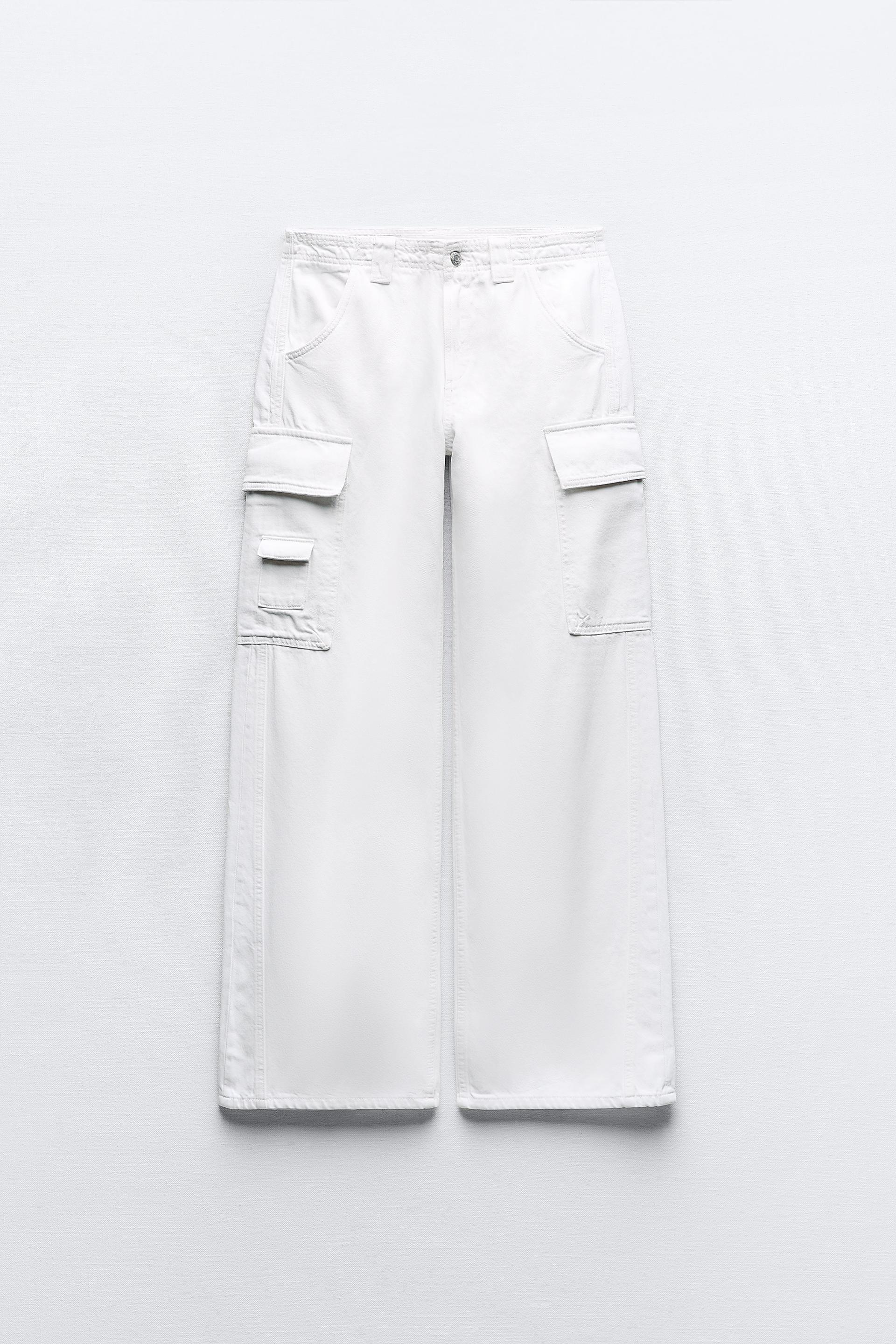 ZIPORA JEANS RADIANZ JEAN CARGO BLANCO GENERICO