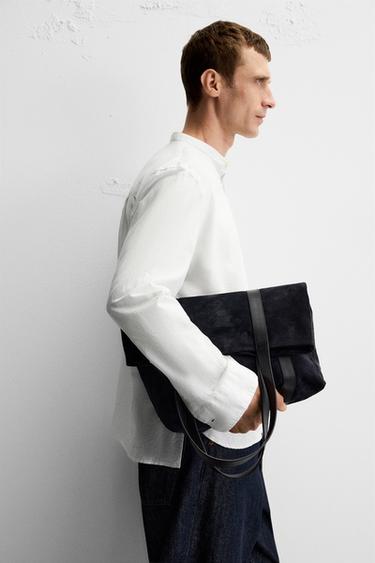 CHEMISE POLO LIN ET COTON - Blanc de Zara - Image 5