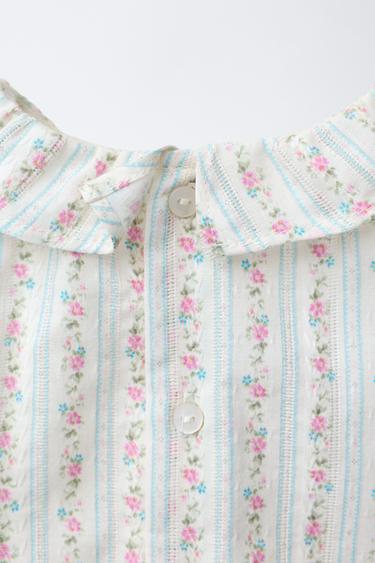 FLORAL SHIRT AND BLOOMERS SET - Multicoloured by Zara - Image 2