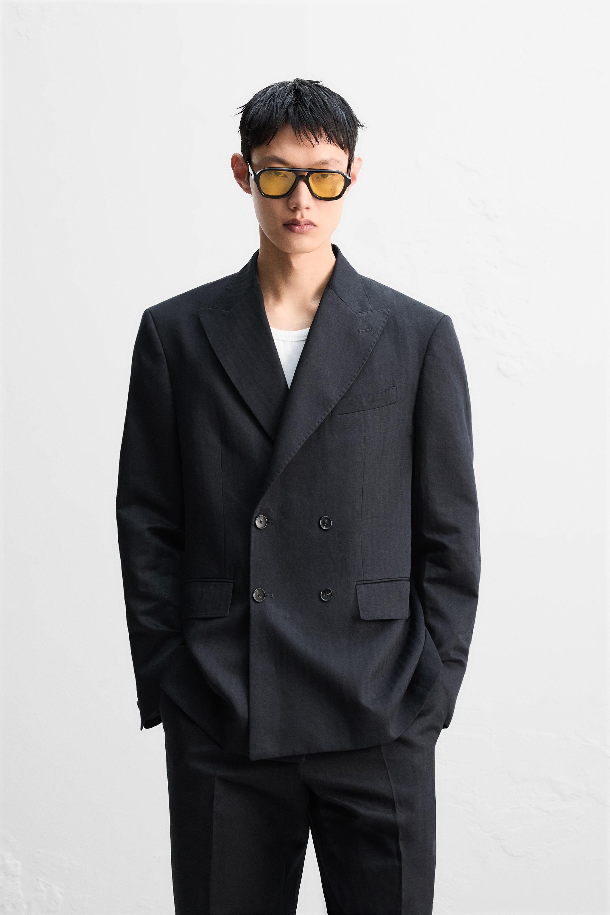 ブレザー (ネイビー・紺色) | メンズ | 最新コレクション | ZARA ブレザー (ネイビー・紺色) | メンズ | 最新コレクション | ZARA