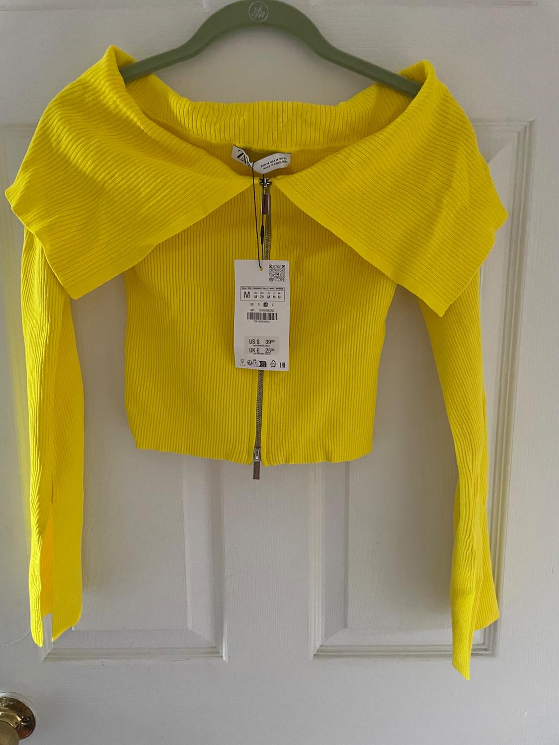 CHAQUETA OFF SHOULDER PUNTO LISO - Image 3