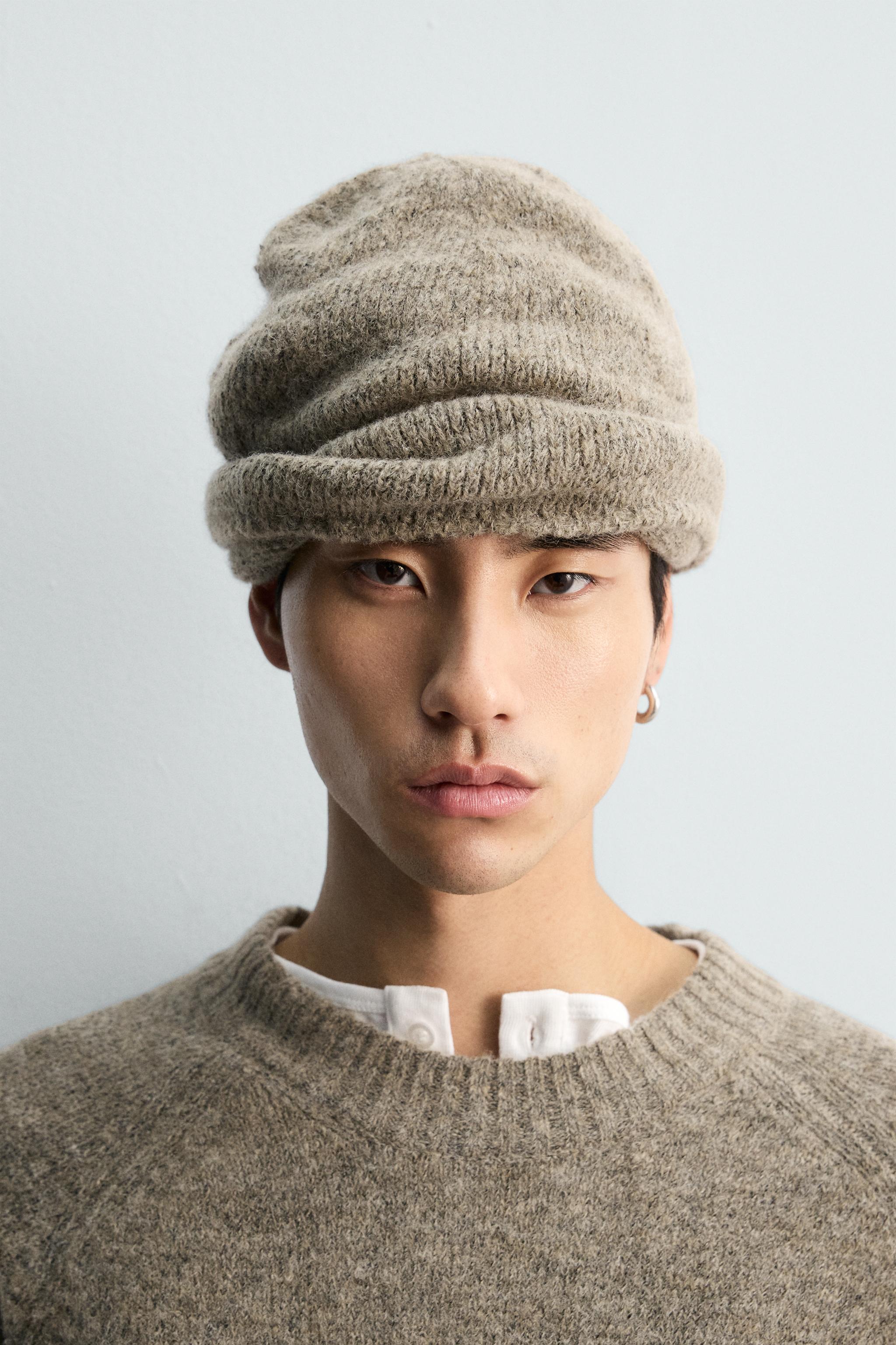 LIMITED EDITION TEXTURED BEANIE - Beige | ZARA United States LIMITED EDITION TEXTURED BEANIE - Beige | ZARA United States