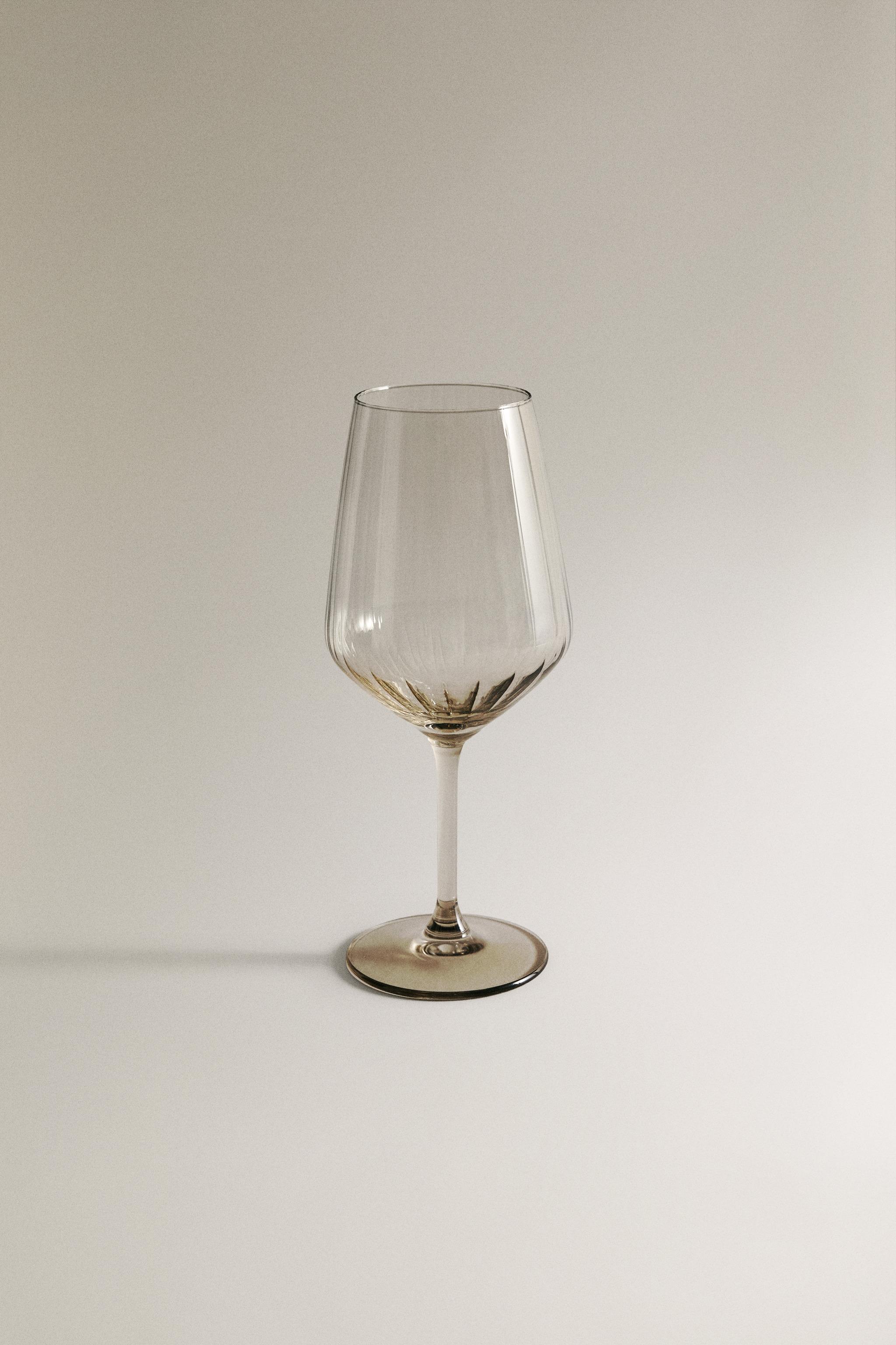 カラーグラス ワイングラス - グレイッシュ | ZARA Japan / 日本