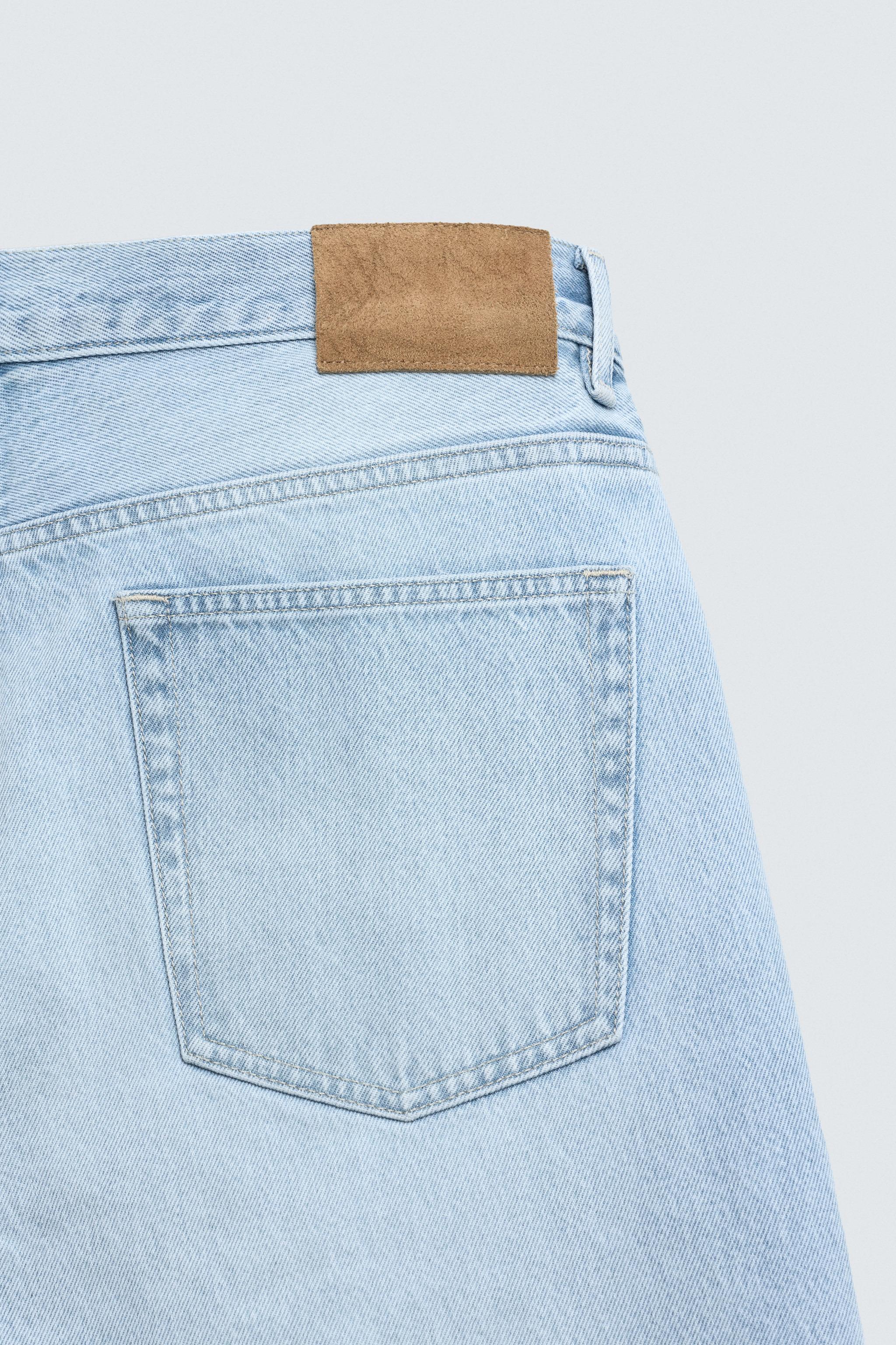 JEANS STRAIGHT FIT DÉCHIRURES