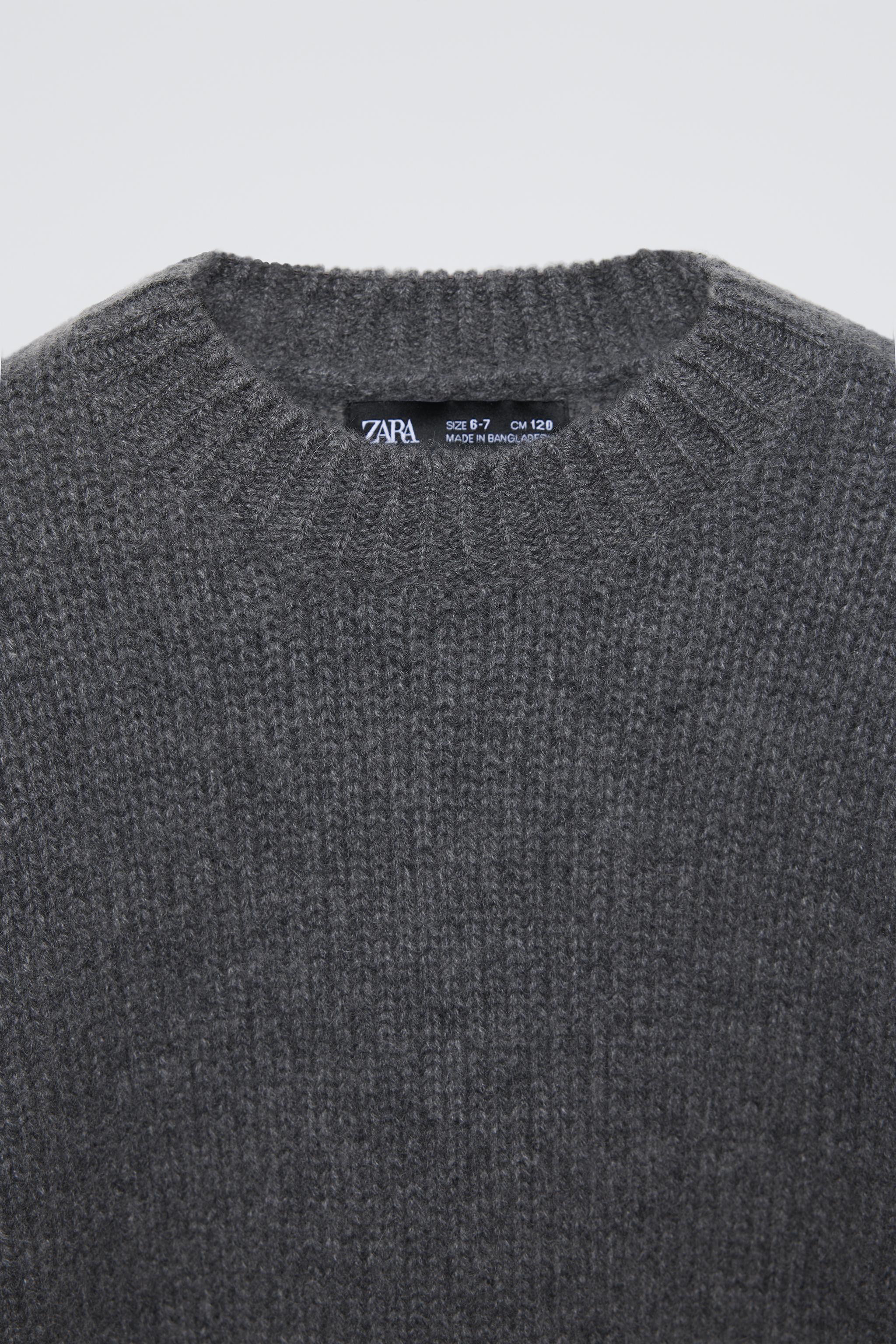 Top ZARA NWT 100% cashmere sweater size 9-10 years