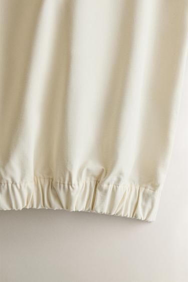 VESTE SANS MANCHES GOLF - Écru / Vert de Zara - Image 3