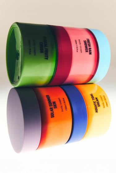 Zara SOLAR SUMMER SKIN BODY CREAM 230 ML (7.78 FL. OZ). - TINTED LEATHER