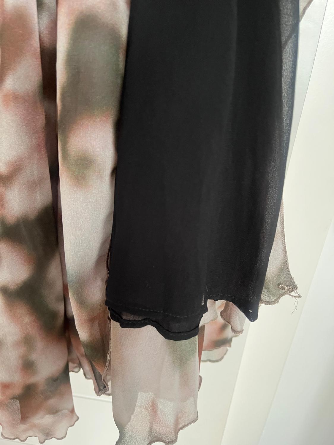 ZW COLLECTION PRINTED BOX PLEAT SKIRT - Image 3