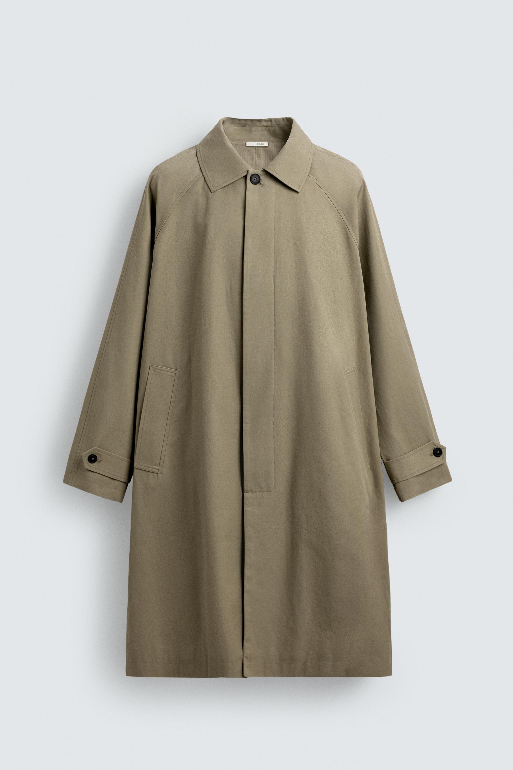 RELAXED FIT TRENCH COAT