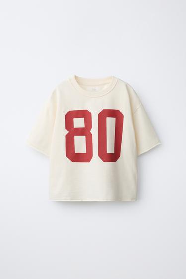 VARSITY PRINT T-SHIRT — White 1