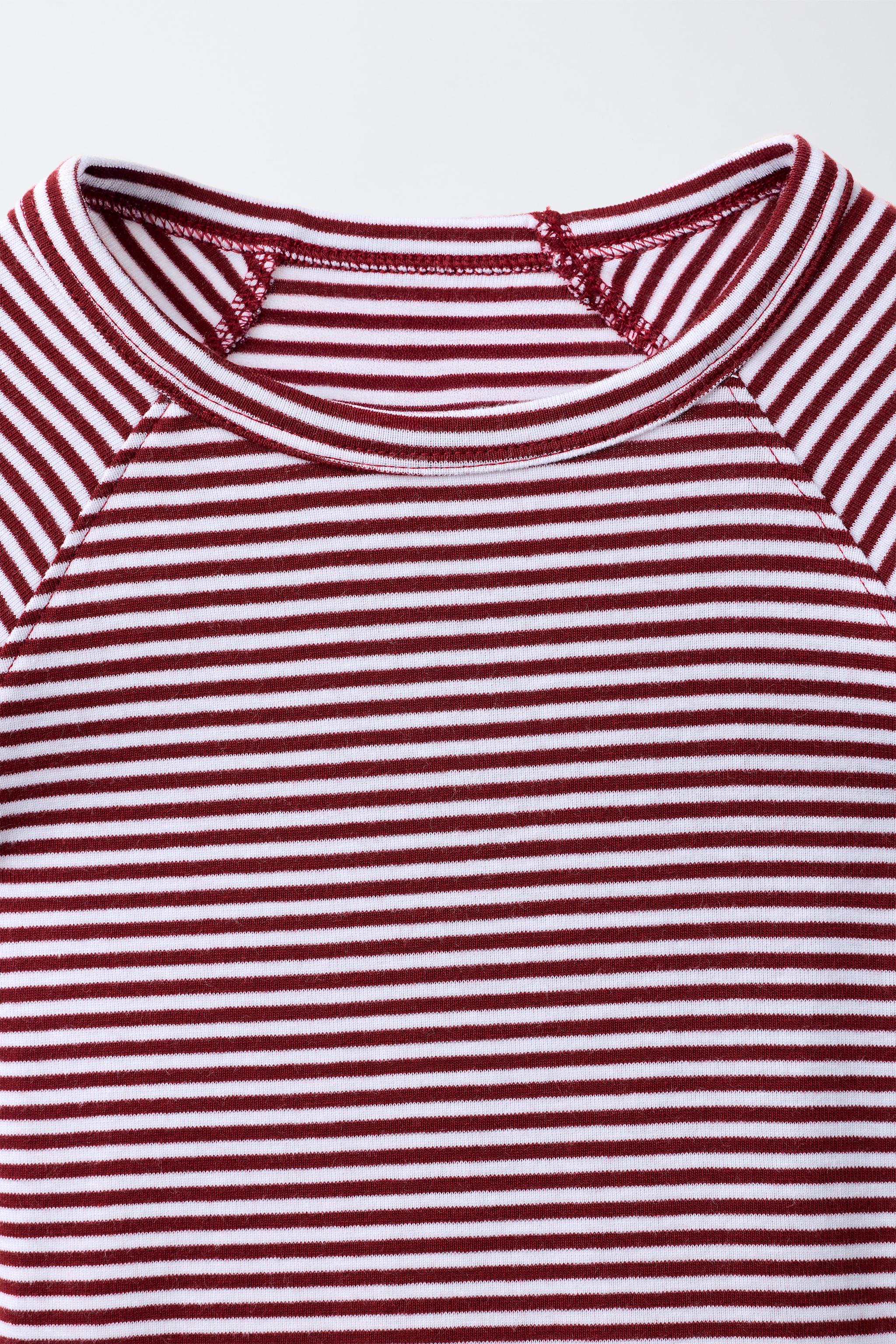 COTTON-MODAL STRIPED T-SHIRT