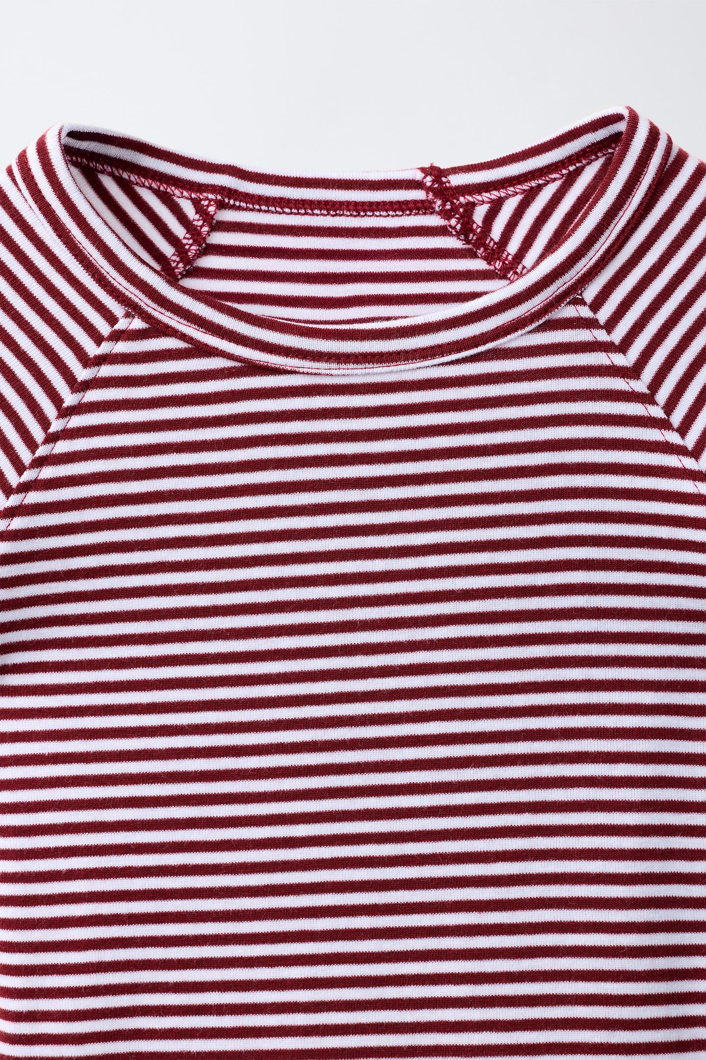 Детская футболка Zara Cotton-Modal Striped, цвет: Полосатый — фото 3