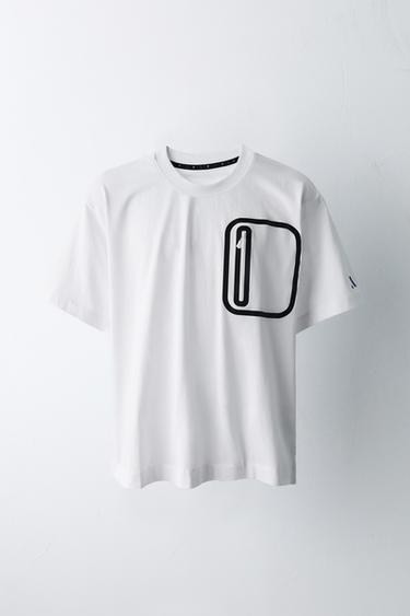 PLAYERA SPORTY BOLSILLO - Blanco de Zara