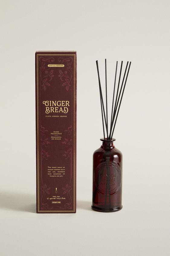 GINGERBREAD リードディフューザー (490 ML)レッド0ZaraのGINGERBREAD リードディフューザー (490 ML) - レッド - 画像 0