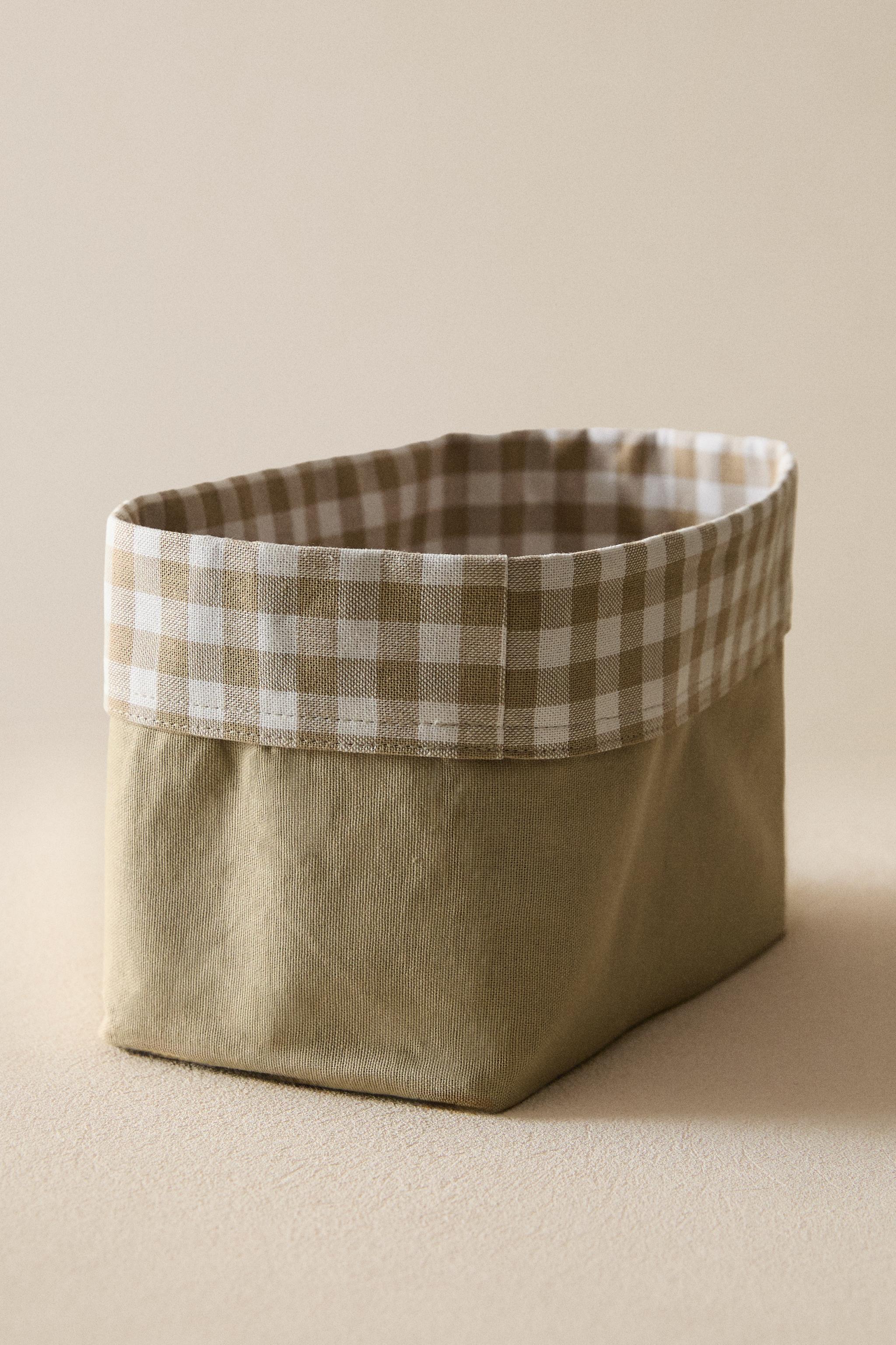 DYED THREAD BREAD BASKET