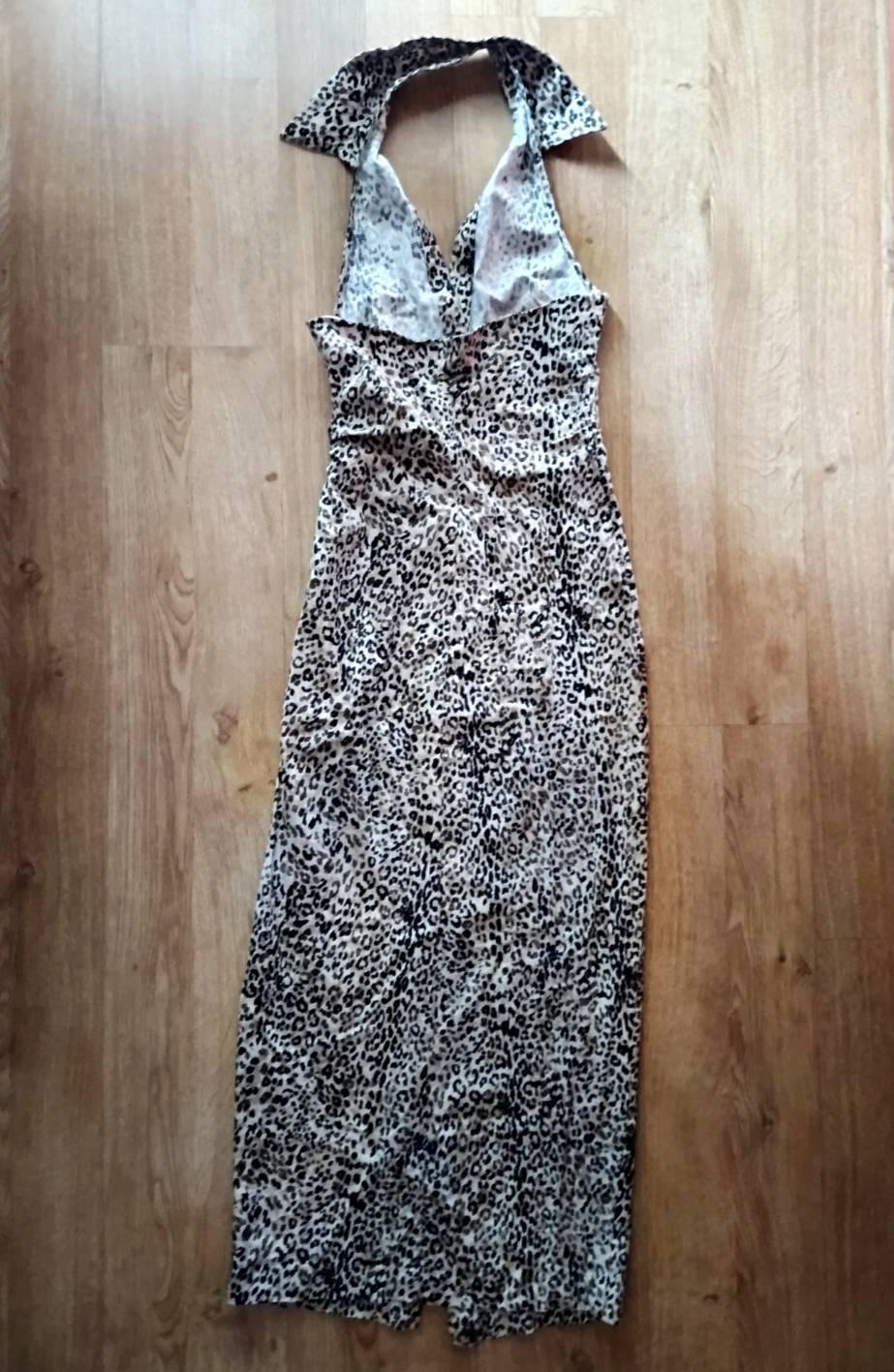 LINEN-BLEND ANIMAL-PRINT SHIRT DRESS - Image 6
