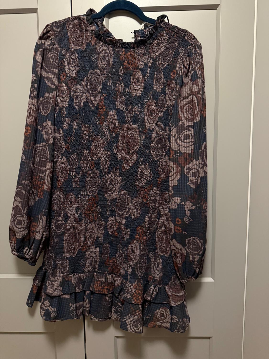 PRINTED MINI DRESS - Image 2