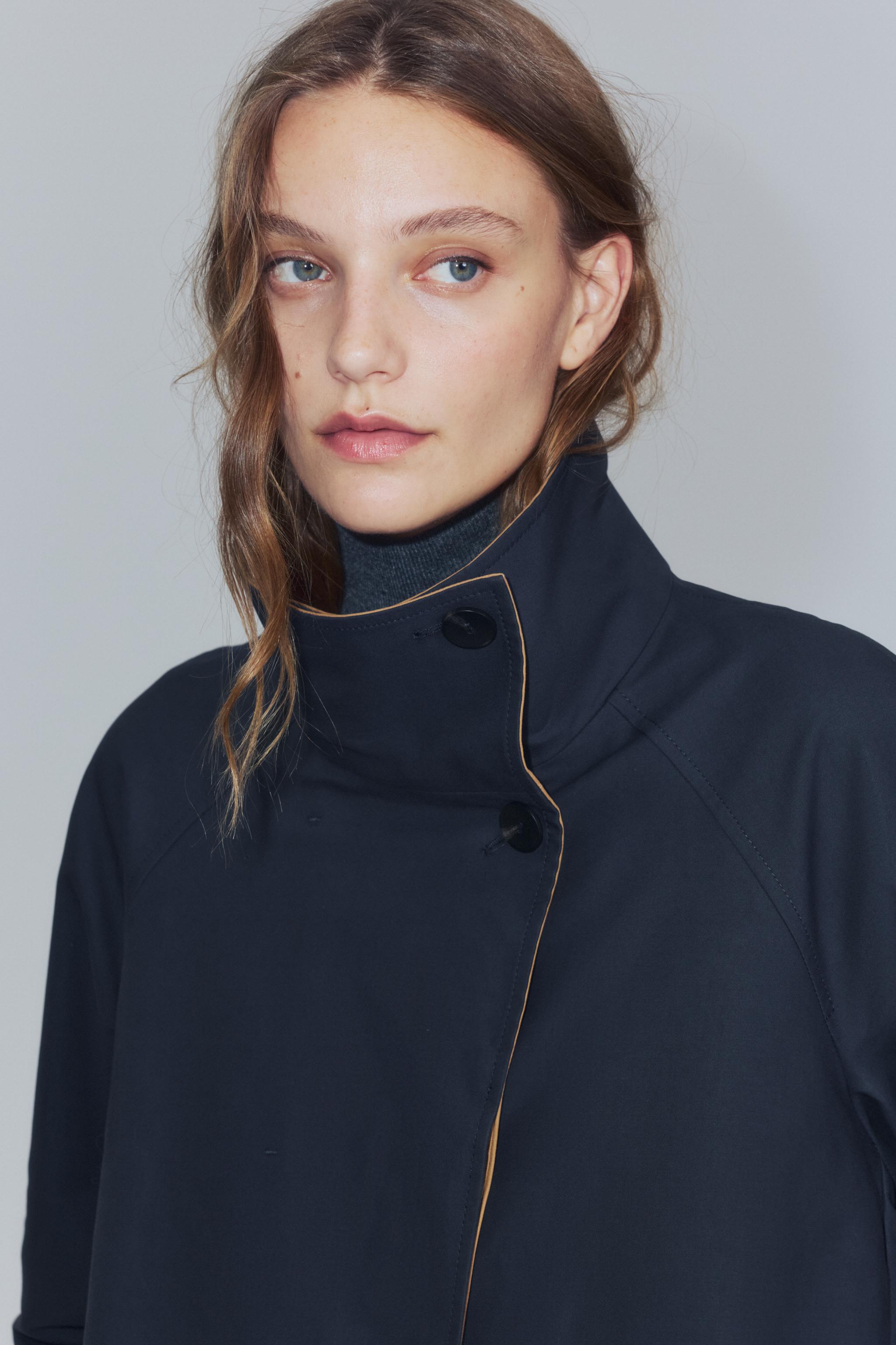 ZW COLLECTION LONG TRENCH COAT