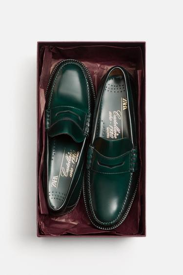 MOCASSIN CASTELLANO 1920 ® X ZARA HOMME - Vert de Zara - Image 6