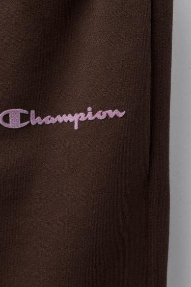 CHAMPION ® X ZARA STRAIGHT PLUSH TROUSERS - Brown by Zara - Image 2