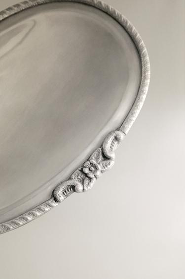 PORTE-SAVON DE BAIN OVALE EN MÉTAL - Argent de Zara - Image 2