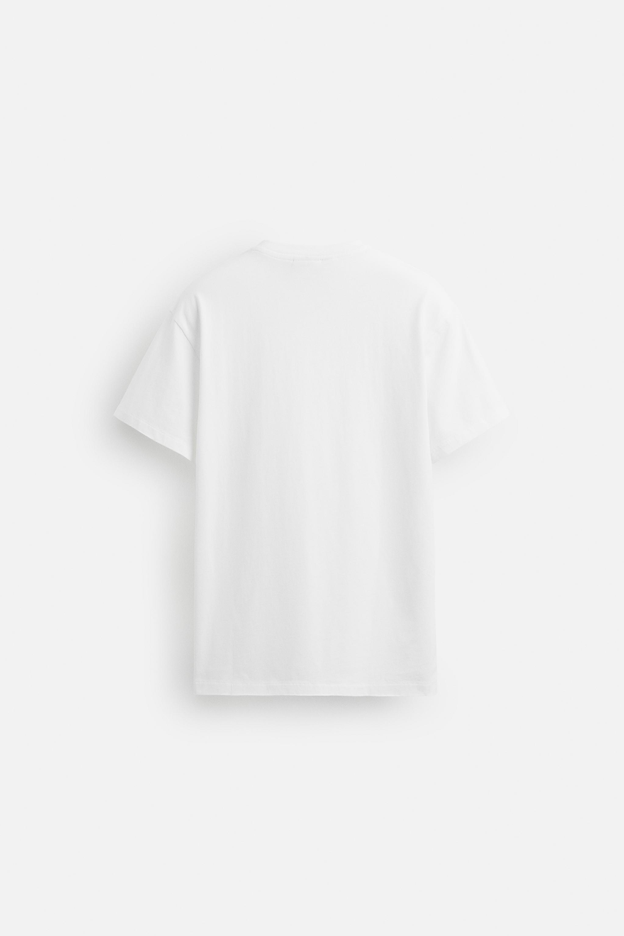 T-SHIRT SLIM FIT DÉLAVÉ