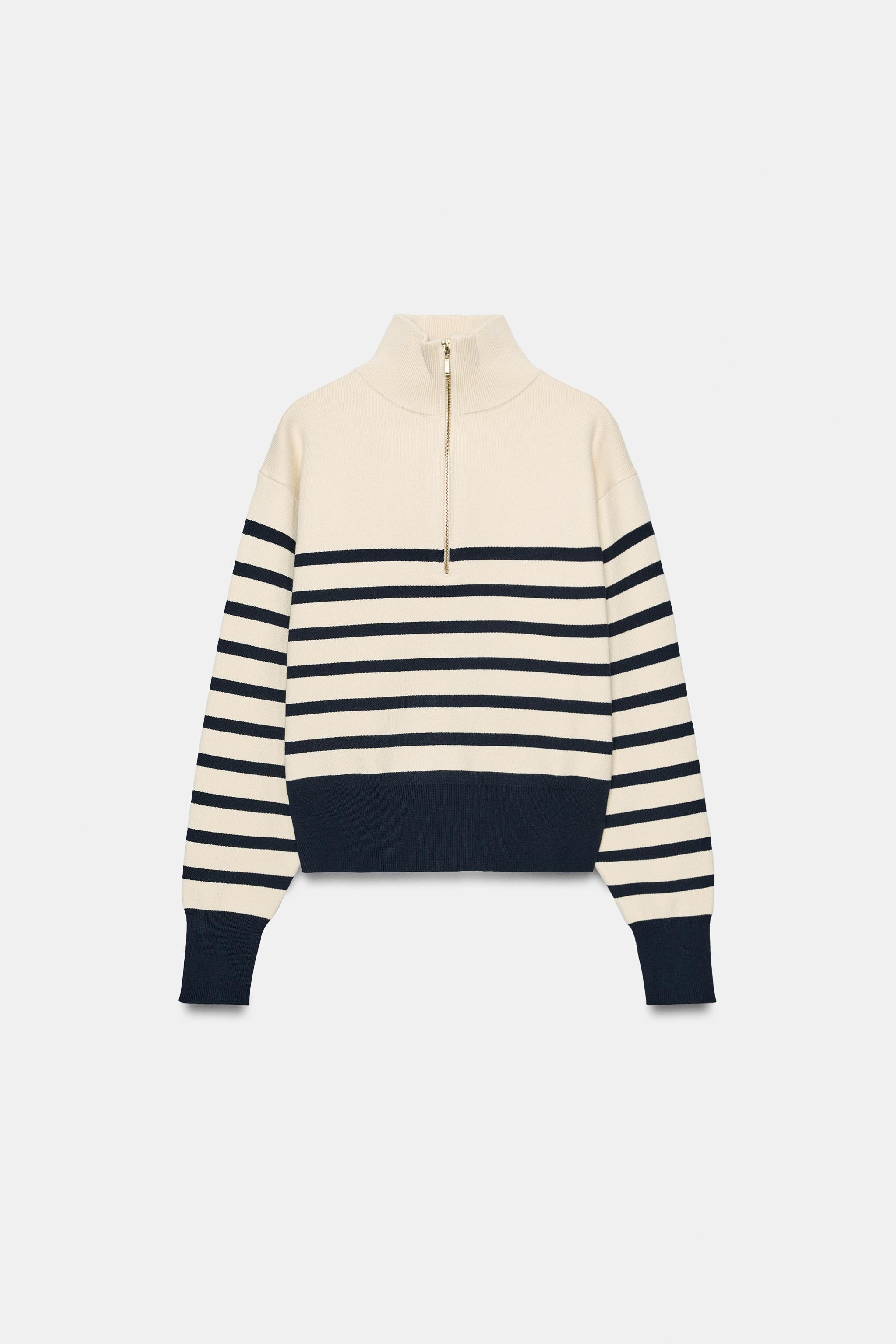 HIGH NECK KNIT SWEATER