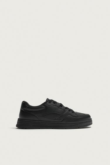 Zara RETRO STYLE SNEAKERS - Black