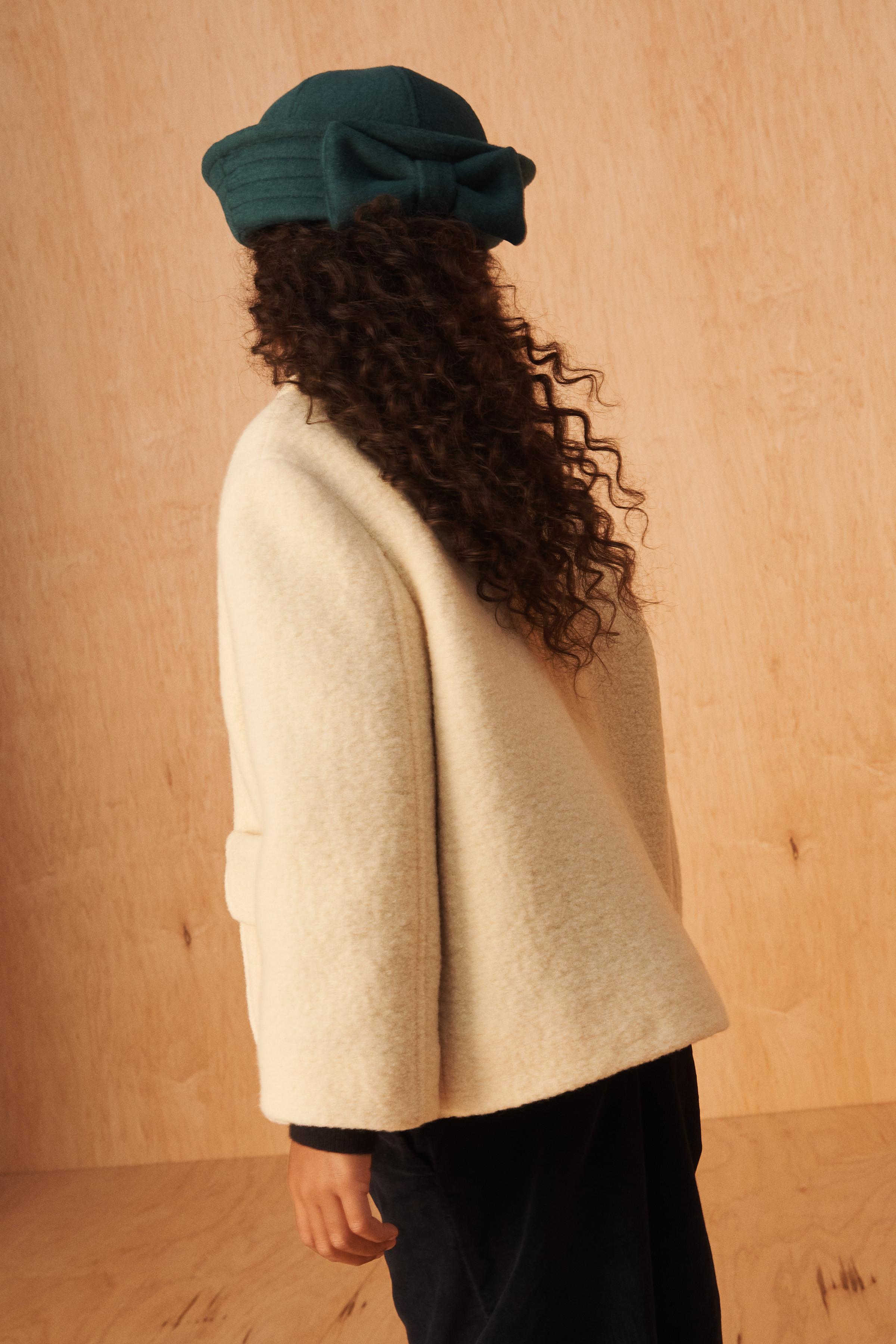 LIMITED EDITION 100% WOOL BOW CAP HAT