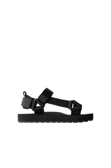 TECHNICAL SANDALS - Black by Zara